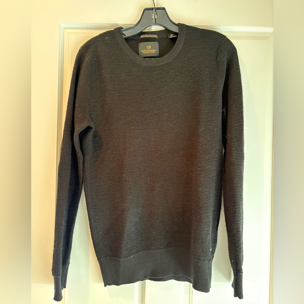 Men's Scotch and Soda Black Sweater